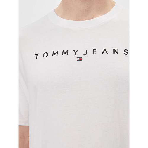 Tommy Hilfiger Ανδρική κοντομάνικη μπλούζα Regular Linear Logo Tee